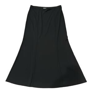 LOFT Women's Pull On Maxi Skirt Black Size M